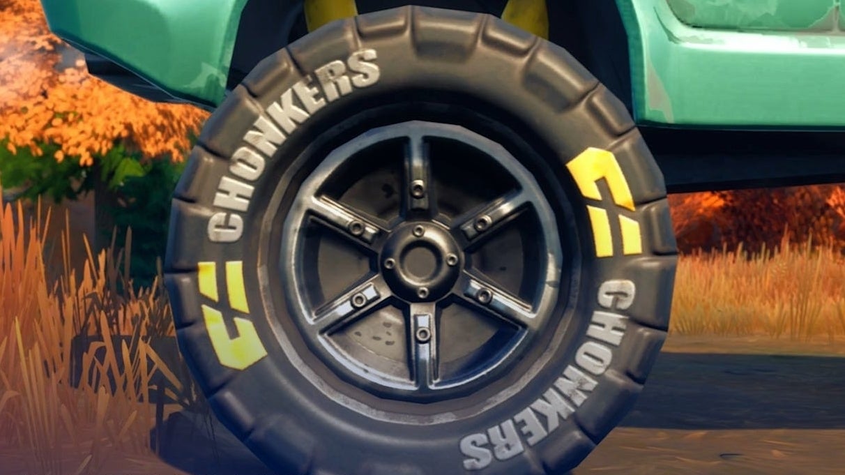 Fortnite OffRoad Tire locations How to get Chonkers OffRoad Tires explained